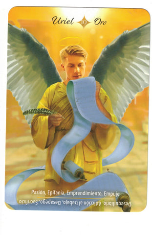 ANGELES Y AURAS. ORACULO (LIBRO Y CARTAS)