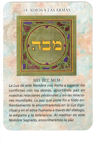 72 NOMBRES DE DIOS, LOS (LIBRO Y CARTAS)