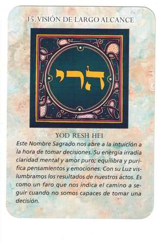 72 NOMBRES DE DIOS, LOS (LIBRO Y CARTAS)