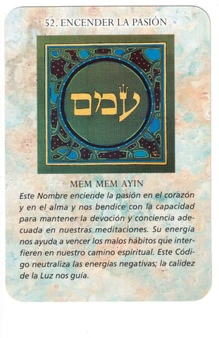 72 NOMBRES DE DIOS, LOS (LIBRO Y CARTAS)