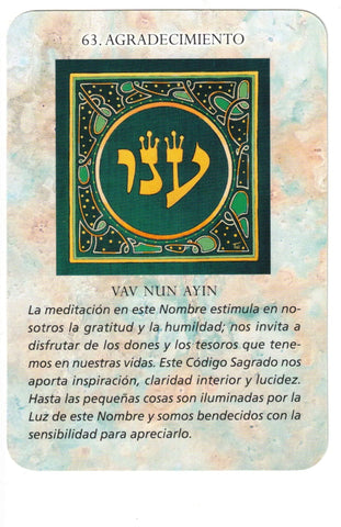 72 NOMBRES DE DIOS, LOS (LIBRO Y CARTAS)
