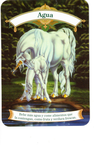 UNICORNIOS MAGICOS. CARTAS ORACULO (LIBRO Y CARTAS)