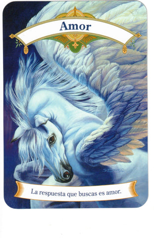 UNICORNIOS MAGICOS. CARTAS ORACULO (LIBRO Y CARTAS)