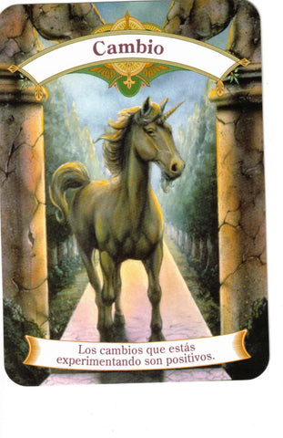 UNICORNIOS MAGICOS. CARTAS ORACULO (LIBRO Y CARTAS)