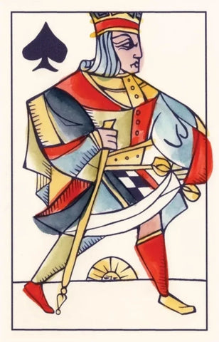 PLAYING MARSEILLE CARDS (INGLES)