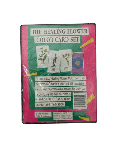 THE HEALING FLOWER COLOR CARD SET (INGLÉS)