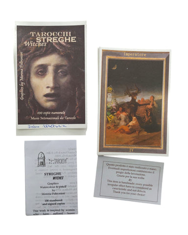 TAROCCHI DELLE STREGHE (WITCHES TAROT) - MUSEO INTERNAZIONALE DEI TAROCCHI - EDICIÓN DE AUTOR [INGLES]