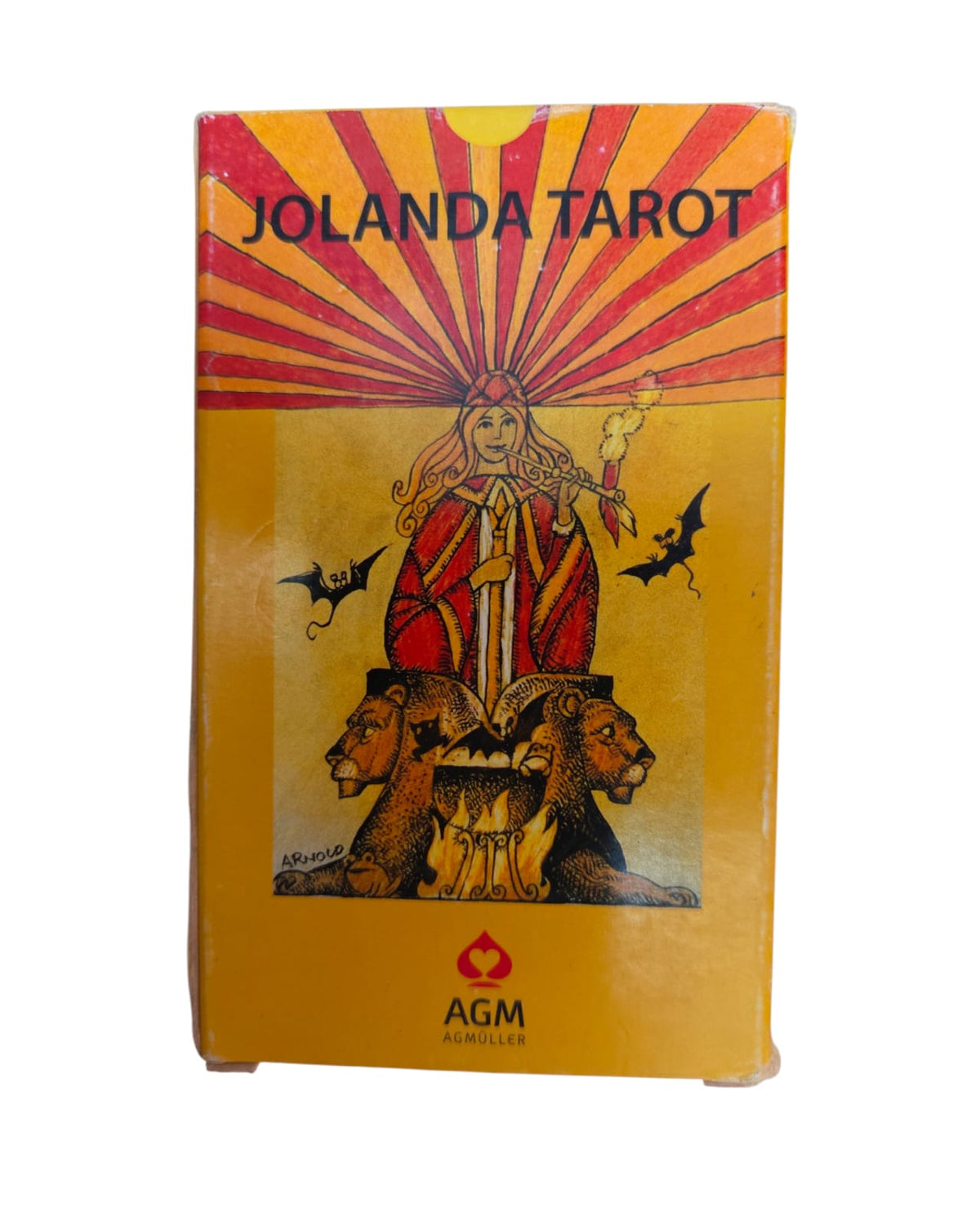 JOLANDA TAROT - HANS ARNOLD (ESPAÑOL/MULTILINGÜE) - 78 CARTAS (CAJA CON DETALLES)