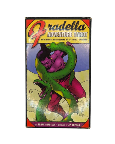 FRADELLA ADVENTURE TAROT - FRANK FRADELLA (INGLÉS) - CARTAS NUEVAS SELLADAS