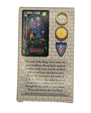 THE LORD OF THE RINGS TAROT DECK & CARD GAME - U.S. GAMES SYSTEMS (INGLÉS) - CARTAS NUEVAS SELLADAS