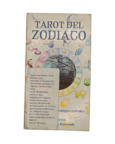 TAROT DEL ZODIACO - LO SCARABEO (ESPAÑOL/MULTILINGÜE) - CARTAS NUEVAS SELLADAS