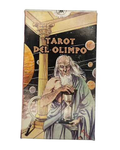TAROT DEL OLIMPO - LO SCARABEO (ESPAÑOL/MULTILINGÜE) - CARTAS NUEVAS (CAJA CON DETALLES MÍNIMOS)