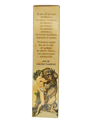 TAROT DE DÜRER - LO SCARABEO (ESPAÑOL/MULTILINGÜE) - CARTAS NUEVAS (CAJA CON DETALLES MÍNIMOS)