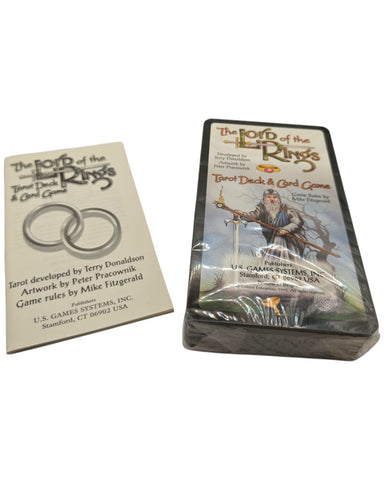 THE LORD OF THE RINGS TAROT DECK & CARD GAME - U.S. GAMES SYSTEMS (INGLÉS) - CARTAS NUEVAS SELLADAS