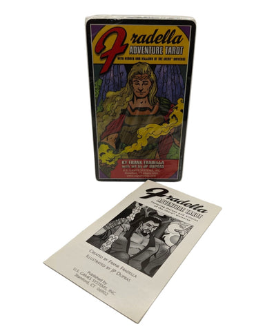 FRADELLA ADVENTURE TAROT - FRANK FRADELLA (INGLÉS) - CARTAS NUEVAS SELLADAS