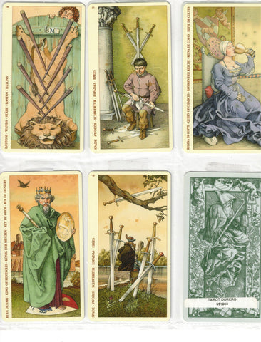 TAROT DE DÜRER - LO SCARABEO (ESPAÑOL/MULTILINGÜE) - CARTAS NUEVAS (CAJA CON DETALLES MÍNIMOS)
