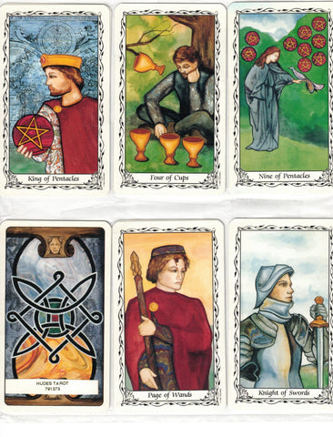 HUDES TAROT DECK - SUSAN HUDES (INGLÉS) - 78 CARTAS COMPLETAS (CAJA CON DETALLES)