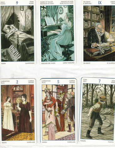 EL TAROT DE JANE AUSTEN - LO SCARABEO (ESPAÑOL/MULTILINGÜE) - CARTAS NUEVAS SELLADAS