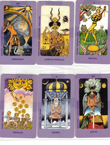JOLANDA TAROT - HANS ARNOLD (ESPAÑOL/MULTILINGÜE) - 78 CARTAS (CAJA CON DETALLES)