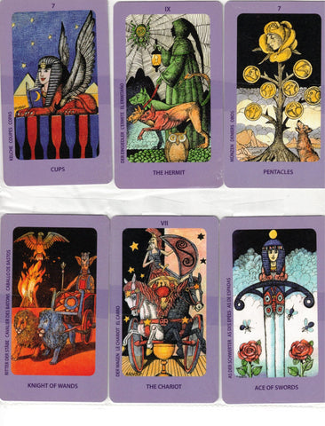 JOLANDA TAROT - HANS ARNOLD (ESPAÑOL/MULTILINGÜE) - 78 CARTAS (CAJA CON DETALLES)