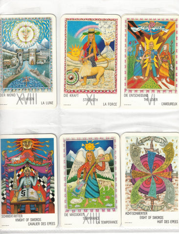 NEUZEIT TAROT (NEW AGE TAROT) - WALTER WEGMÜLLER - CARTAS NUEVAS SELLADAS (CAJA CON DETALLES)