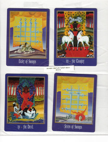 NEW CENTURY TAROT: CLARIDAD Y MODERNIDAD - ROLF EICHELMANN (INGLÉS) - NUEVO