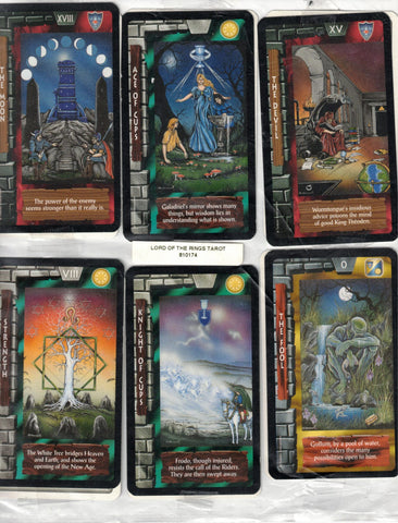 THE LORD OF THE RINGS TAROT DECK & CARD GAME - U.S. GAMES SYSTEMS (INGLÉS) - NUEVO