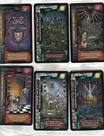 THE LORD OF THE RINGS TAROT DECK & CARD GAME - U.S. GAMES SYSTEMS (INGLÉS) - CARTAS NUEVAS SELLADAS