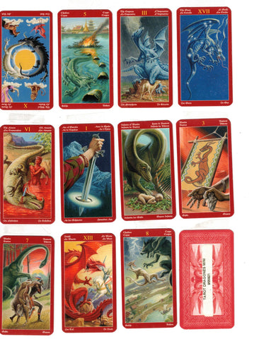 TAROT DE LOS DRAGONES - LO SCARABEO (ESPAÑOL/MULTILINGÜE) - NUEVO