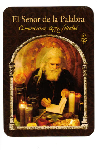 SABIDURIA DE LOS REINOS OCULTOS (LIBRO Y CARTAS)