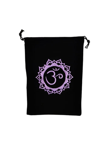 BOLSA CHAKRA CORONA BORDADA MED