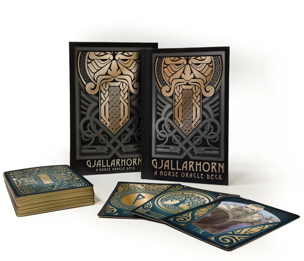 GJALLARHORN A NORSE ORACLE DECK *SET