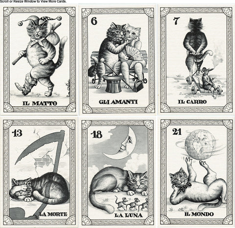 22 ARCANI "I GATTI BUFFI" [ITALIANO]