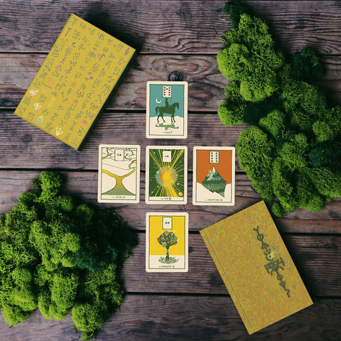GREEN GLYPHS LENORMAND (INGLES)