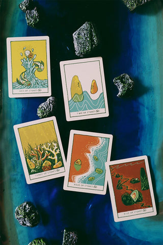 GREEN GLYPHS TAROT [INGLÉS]