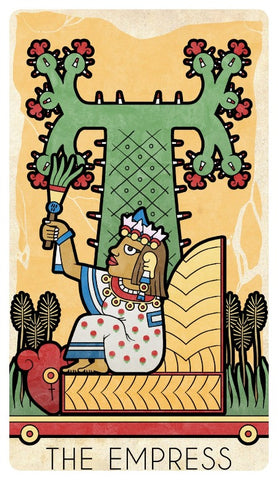 AZTEC TAROT (MANUAL EN INGLES)