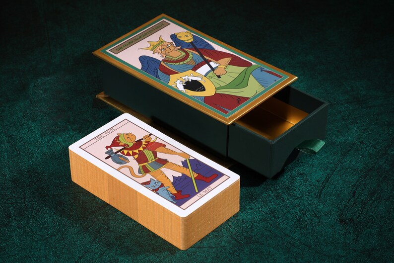 FELINE MARSEILLES TAROT DECK [INGLÉS]