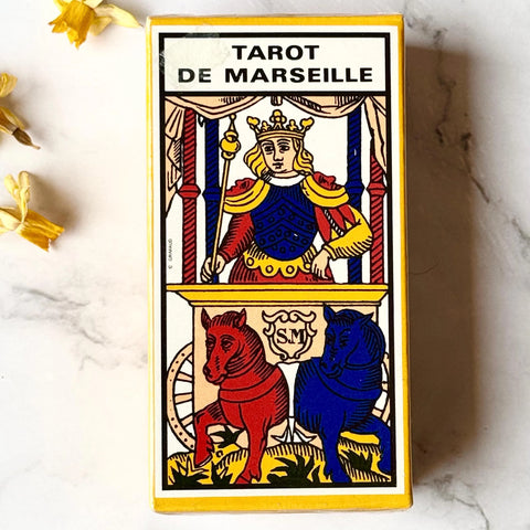 TAROT DE MARSEILLE - EDICIÓN ORIGINAL FRANCE CARTES (FRANCÉS) - NUEVO