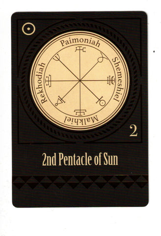 SEALS OF SOLOMON GOLDEN CARDS [INGLÉS]