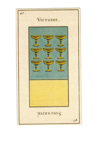 LIVRE DE THOT TAROT - GRAND ETTEILLA