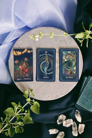 POCKET PRISMA VISIONS TAROT - EN LATA