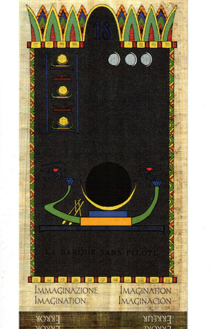 EGYPTIAN SCHWALLER TAROT ECX (ITALIANO-INGLES)
