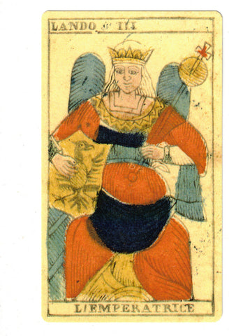 TAROT DE MARSEILLE LANDO 1832 DLX (900p) (ITALIANO-INGLES)