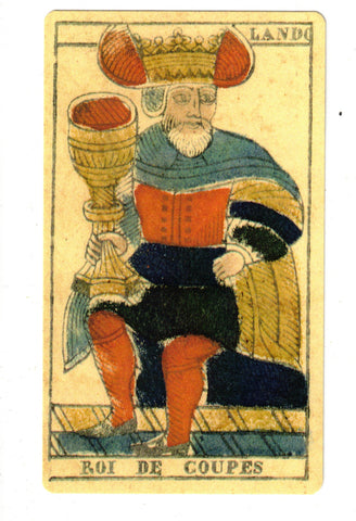 TAROT DE MARSEILLE LANDO 1832 DLX (900p) (ITALIANO-INGLES)
