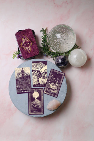 POCKET LIGHT VISIONS TAROT- EN LATA (INGLES)