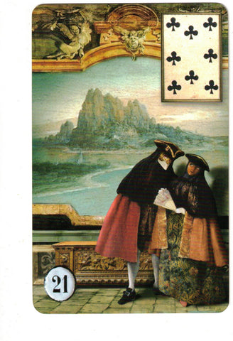 GOLDEN VENETIAN LENORMAND [INGLÉS]