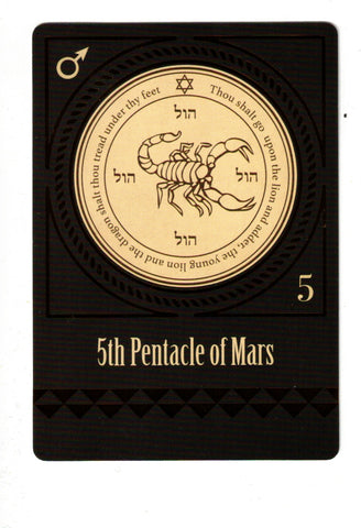 SEALS OF SOLOMON GOLDEN CARDS [INGLÉS]