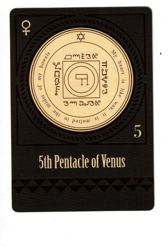 SEALS OF SOLOMON GOLDEN CARDS [INGLÉS]
