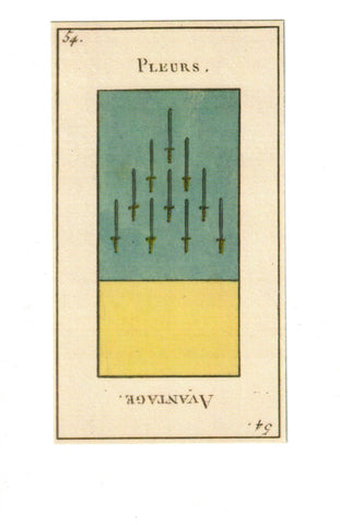 LIVRE DE THOT TAROT - GRAND ETTEILLA