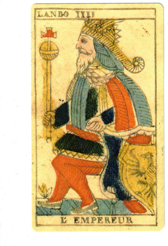 TAROT DE MARSEILLE LANDO 1832 DLX (900p) (ITALIANO-INGLES)